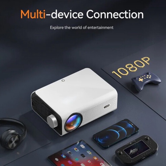 Projector with screen - Picture 10 of 16